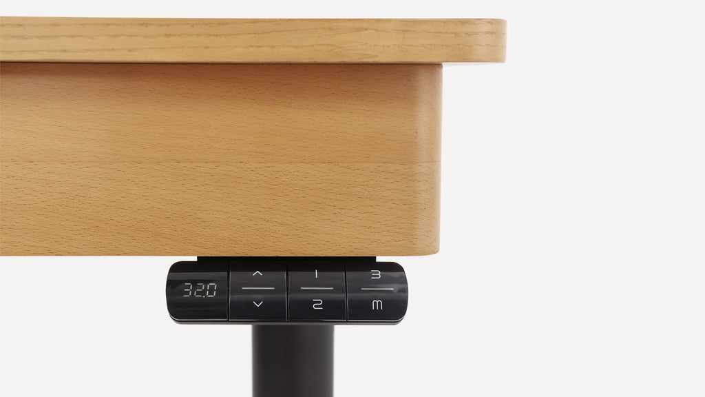G Furniture Copilot Standing Desk | Height Adjustable Sit-Stand Workstation with Drawer