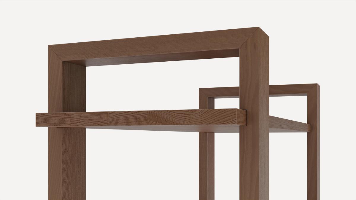 G Furniture Index Console – Minimalist Wooden Console Table