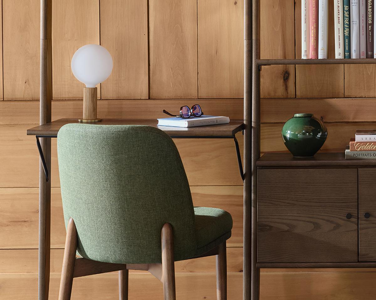 G Furniture Title Wall Desk – Modular Mid-Century Storage & Desk System