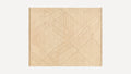 G Furniture Destin Rug in Tan modern area rug for living room with soft plush texture
