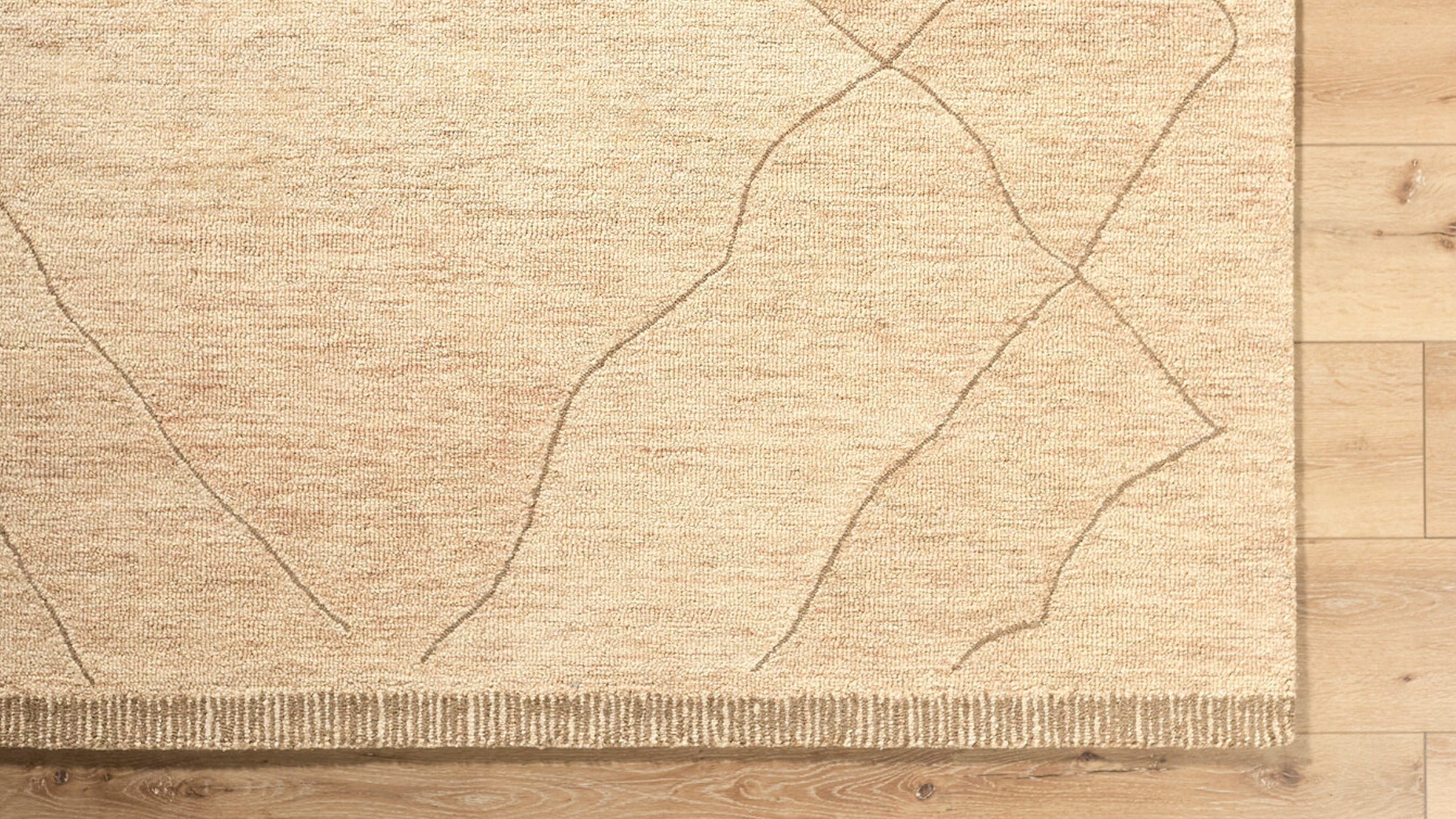 G Furniture Destin Rug - Tan | Modern Area Rug