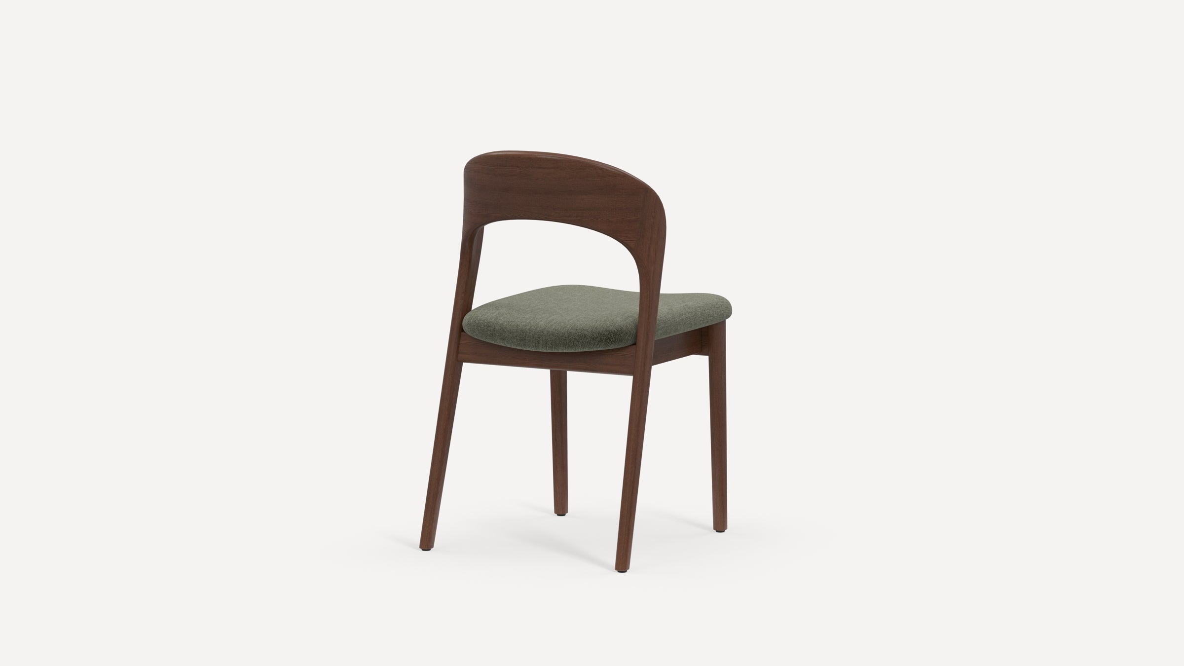 G Furniture Sonnet Dining Chairs (Set of 2) - Upholstered Curved Back Chairs