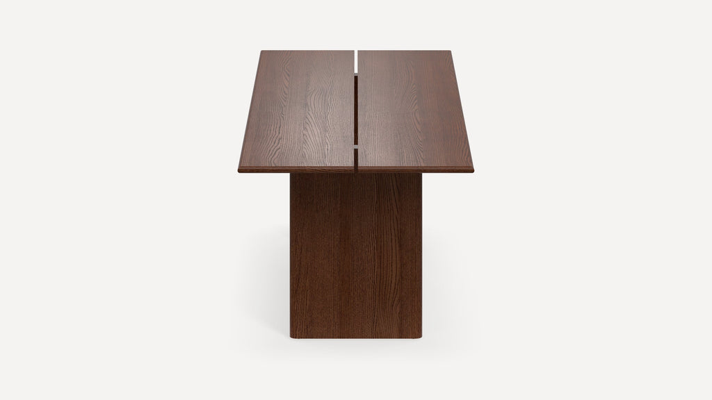 G Furniture Gallery Dining Table – Modern Slab Table for Six