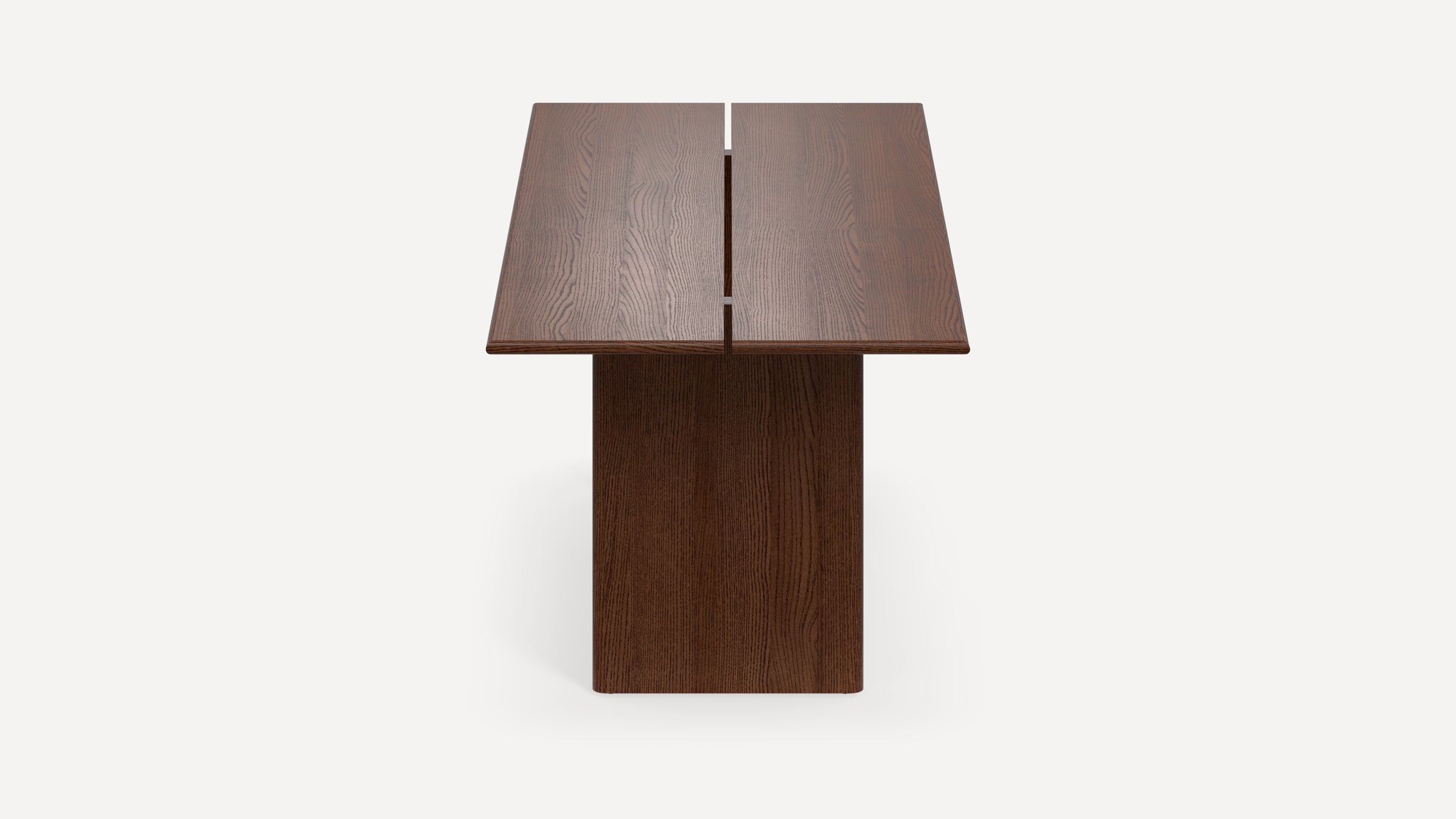 G Furniture Gallery Dining Table – Modern Slab Table for Six
