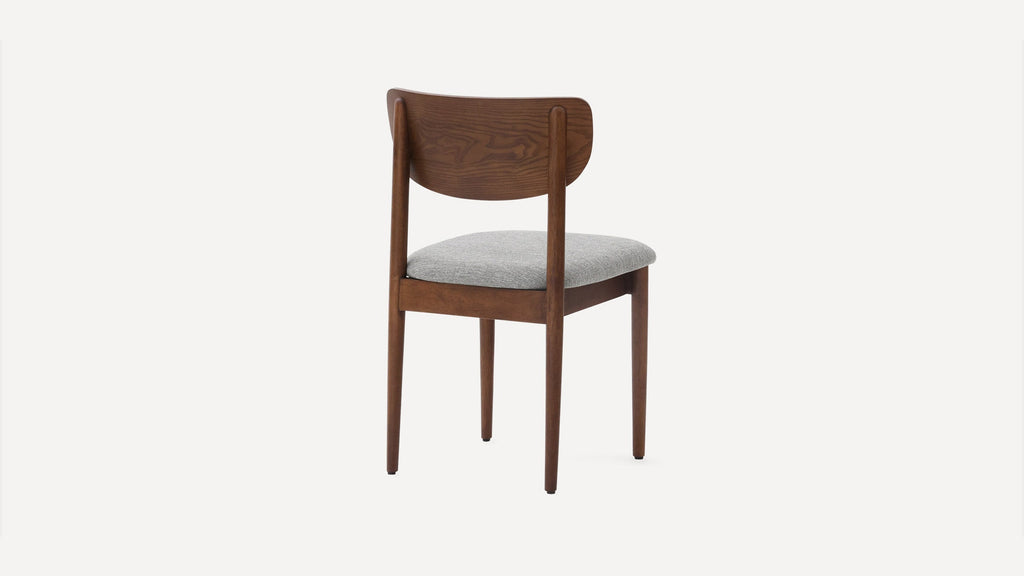 G Furniture Haiku Dining Chairs (Set of 2) – Classic Bistro Style with Ergonomic Wood Back