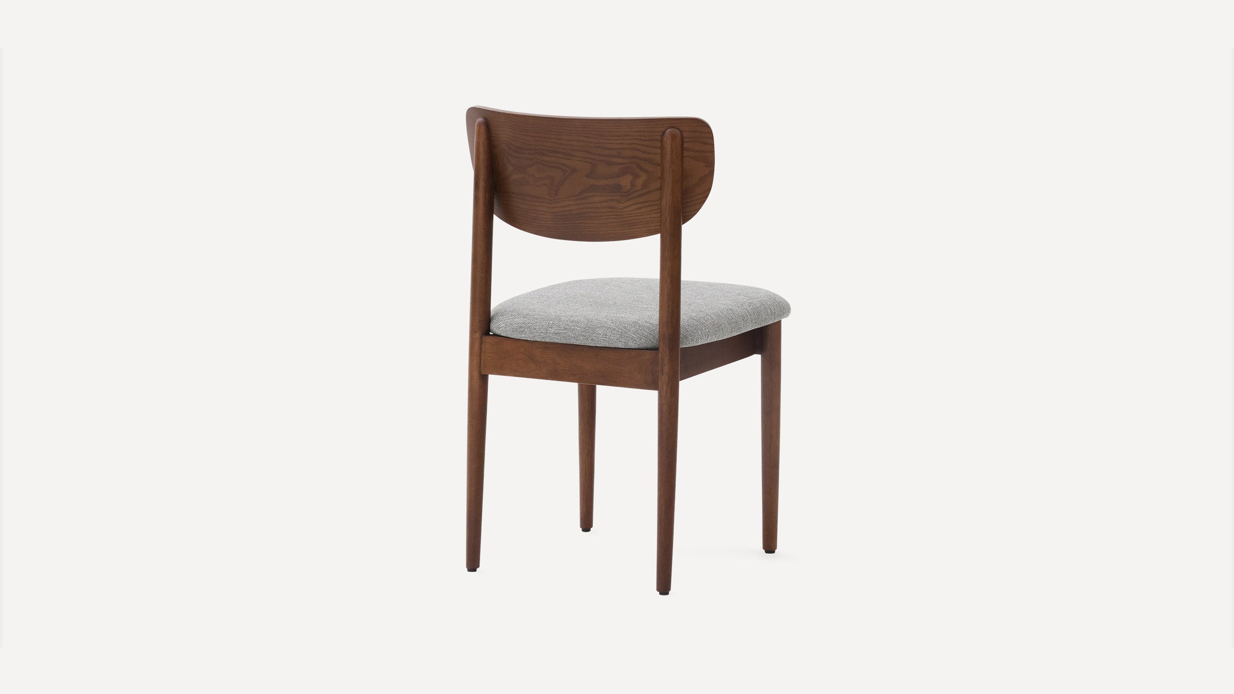 G Furniture Haiku Dining Chairs (Set of 2) – Classic Bistro Style with Ergonomic Wood Back