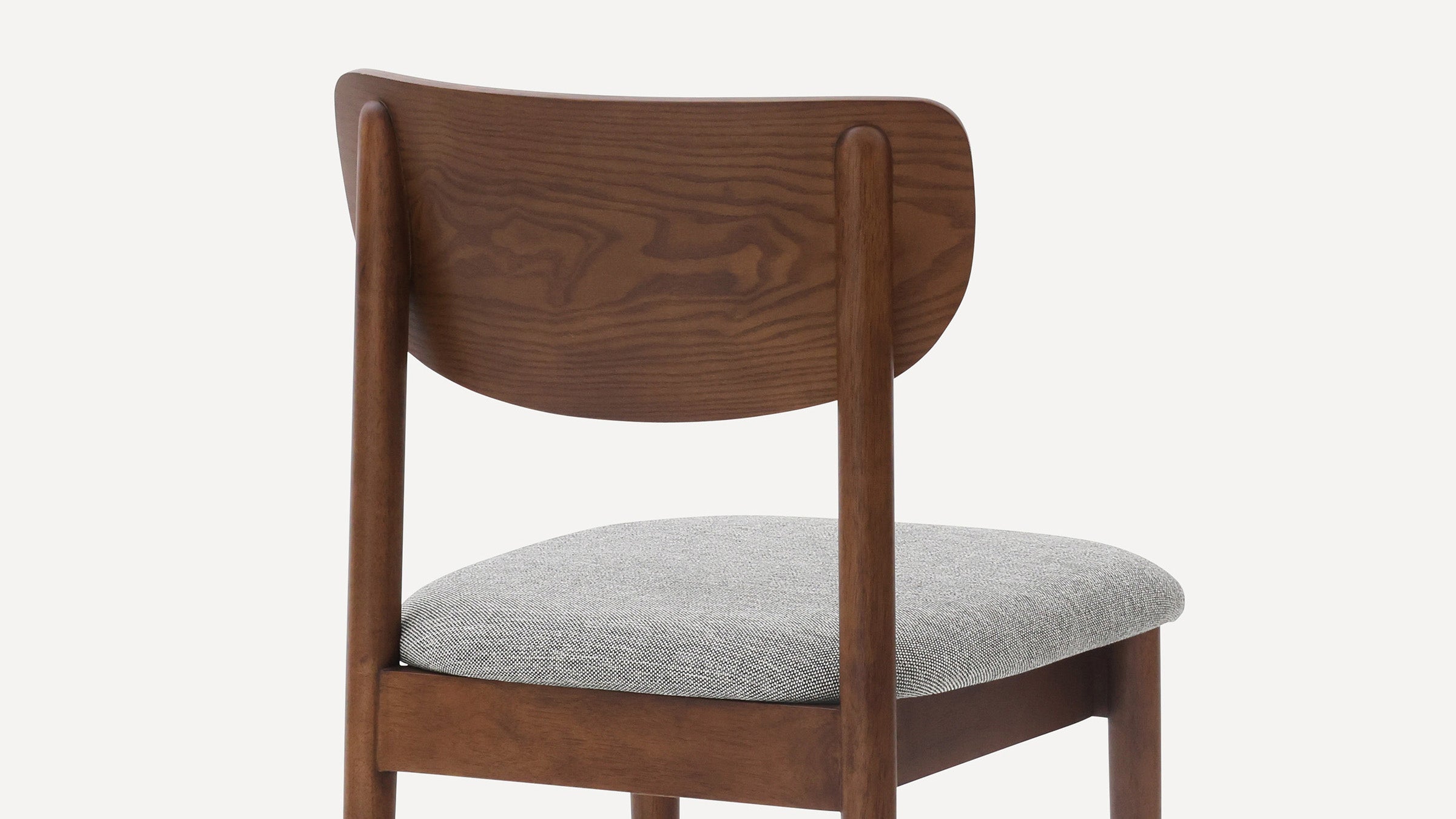 G Furniture Haiku Dining Chairs (Set of 2) – Classic Bistro Style with Ergonomic Wood Back