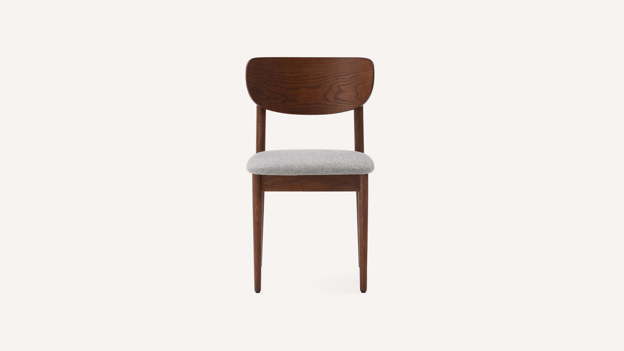 G Furniture Haiku Dining Chairs (Set of 2) – Classic Bistro Style with Ergonomic Wood Back