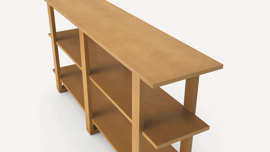 G Furniture Index Console – Minimalist Wooden Console Table