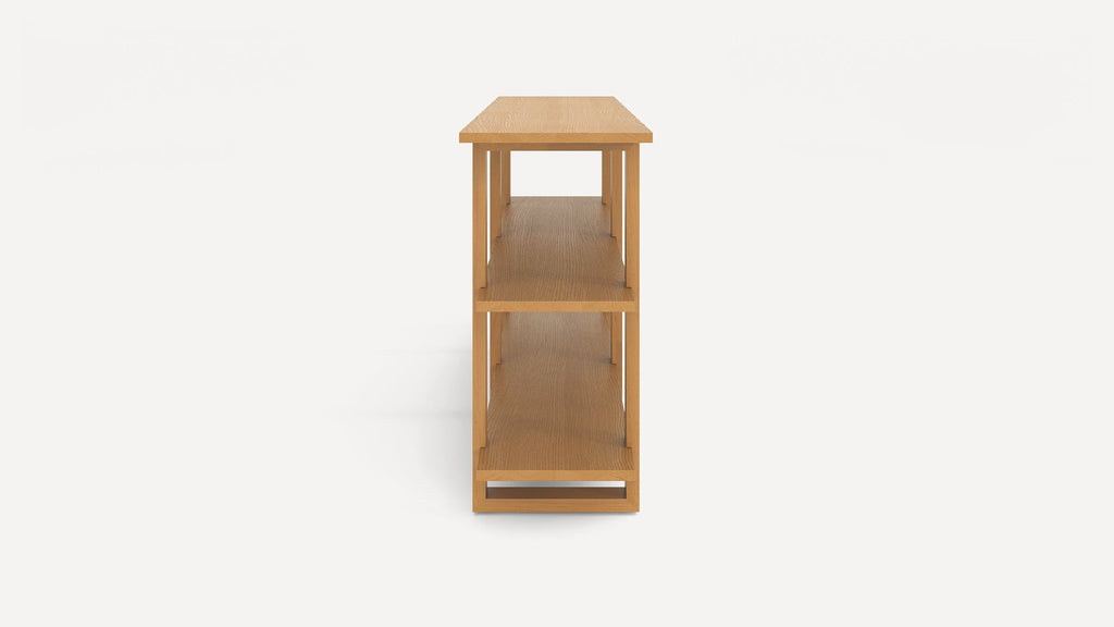 G Furniture Index Console – Minimalist Wooden Console Table