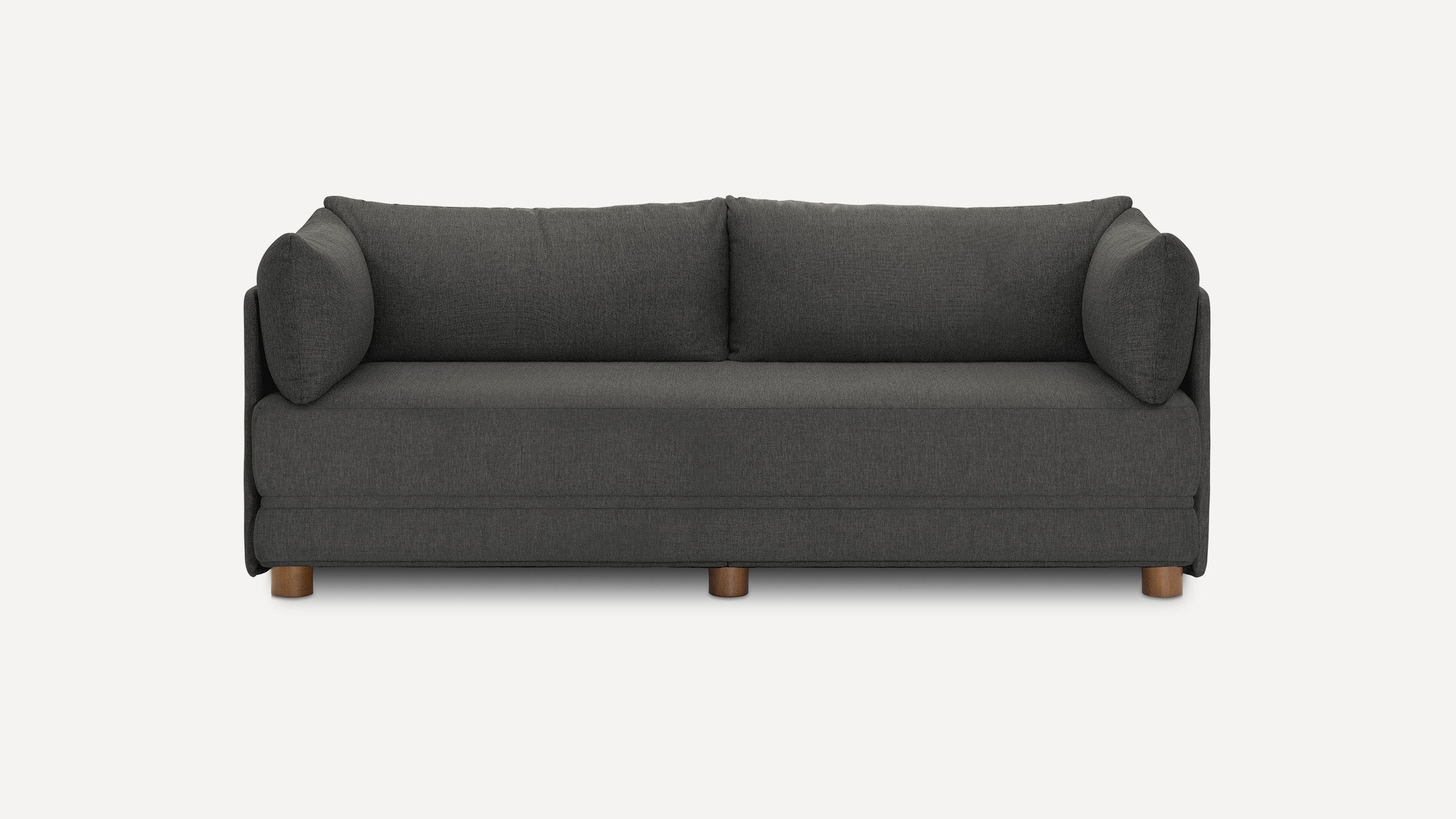 G Furniture Shift Queen Sleeper Sofa converting from modern sofa to queen-size bed