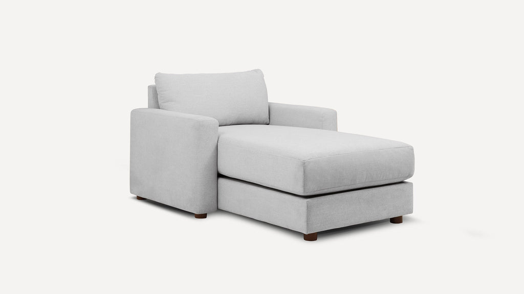 G Furniture Span Storage Chaise modern queen sleeper sofa with reversible chaise and hidden storage