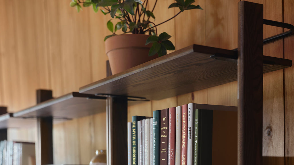 G Furniture Title Wall Desk – Modular Mid-Century Storage & Desk System